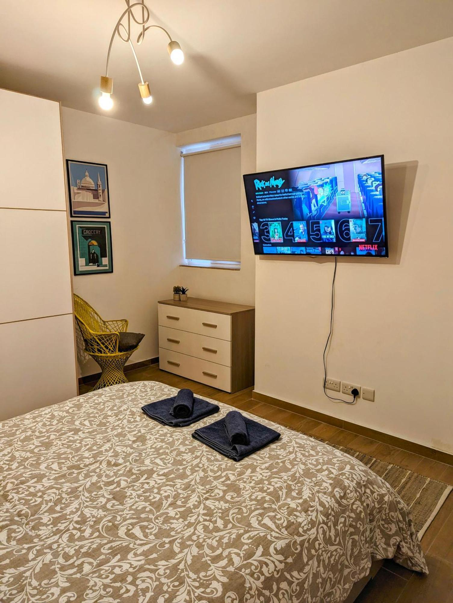 The Green Apartment - Central Malta - 2 Bed 2 Bath, 82Sqm Мсида Экстерьер фото
