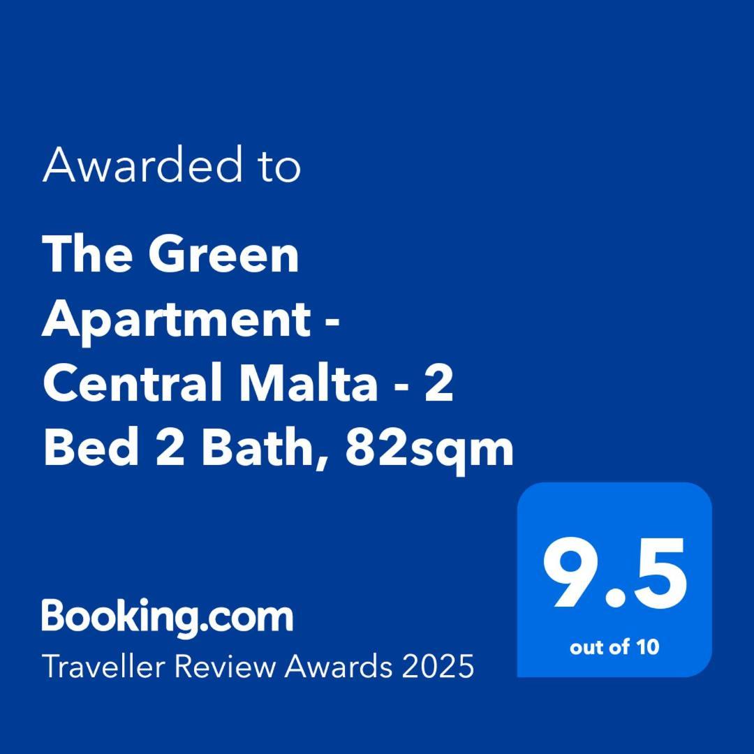 The Green Apartment - Central Malta - 2 Bed 2 Bath, 82Sqm Мсида Экстерьер фото